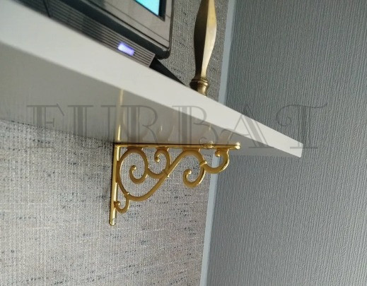 Кронштейн декоративный для полки 1568-130*200 Кронштейн декоративный для полки 1568-130*200