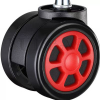 Колесная опора D60мм штифт двойная, без тормоза арт. ML-60mm