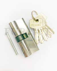 Цилиндровый механизм ключ-ключ арт. N905F хромовая