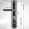  8575-L  Комплект для китайских дверей （Левая ручка, механизм, личинка) 